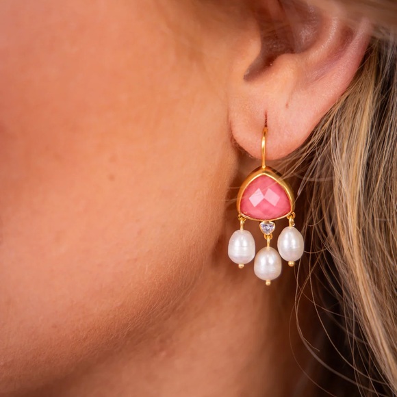 NWOT Julie Vos Aquitaine Chandelier Earring